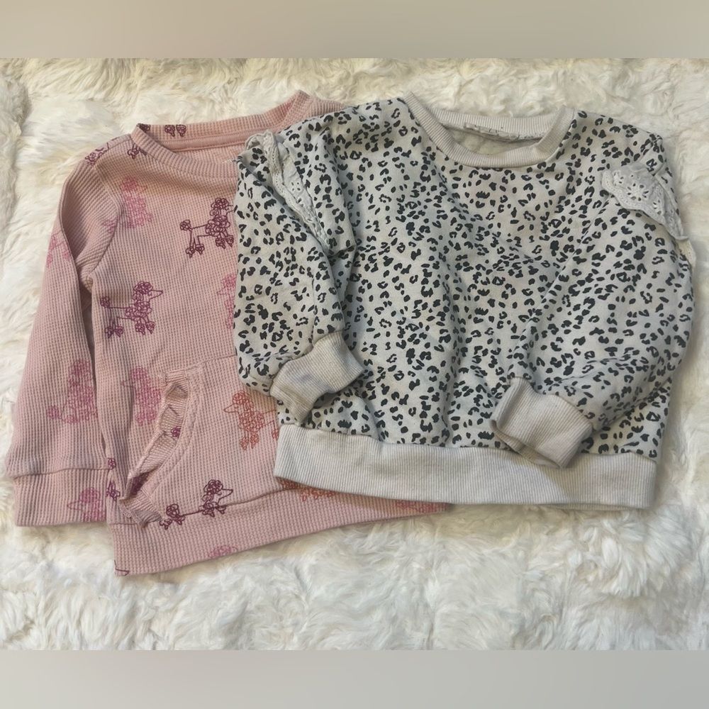 Girls 2T Clothing Bundle 10pc - Champion, Gap, 90 Degree, Heart, Stripes - Picture 4 of 16